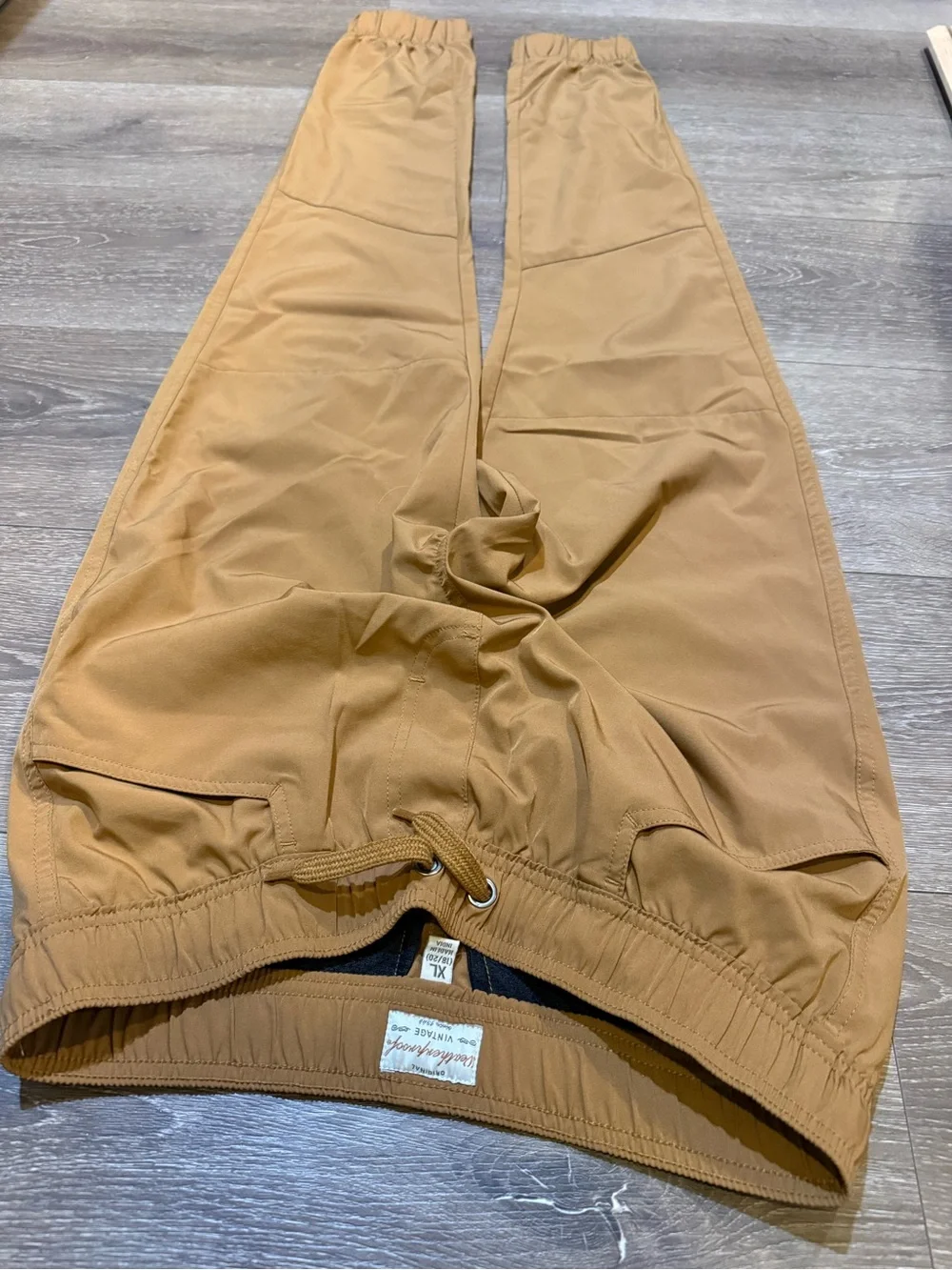 Weatherproof Vintage Drawstring Jogger Pants - Camel - Youth XL (18/20)
